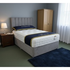 Highgrove Greenwich Mattress & Divan Set With Headboard Highgrove Greenwich Mattress & Divan Set With Headboard
