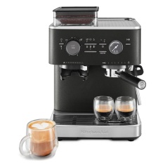KitchenAid 5KES6551BBK Semi Automatic Espresso Machine with Burr Grinder - Cast Iron Black KitchenAid 5KES6551BBK Semi Automatic Espresso Machine with Burr Grinder - Cast Iron Black