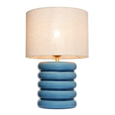BHS Florence Flump Table Lamp - Blue BHS Florence Flump Table Lamp - Blue