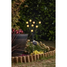Smart Garden 8-Stem Gloglobes Stake Light - Warm White Smart Garden 8-Stem Gloglobes Stake Light - Warm White
