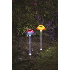 Smart Garden Funky Fungus Stake Light (Assorted) Smart Garden Funky Fungus Stake Light (Assorted)