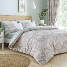 Dreams & Drapes Palais Duvet Set - Green Dreams & Drapes Palais Duvet Set - Green