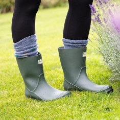Town & Country ECO-Essential Half Wellington Boots - Green Town & Country ECO-Essential Half Wellington Boots - Green