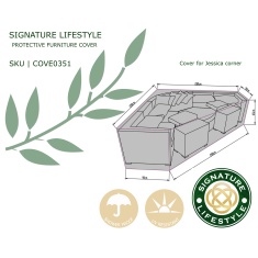 Signature Weave Cover For Jessica Corner Set Signature Weave Cover For Jessica Corner Set