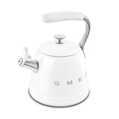 Smeg 50's Style Whistling Kettle 2.3L - White Smeg 50's Style Whistling Kettle 2.3L - White