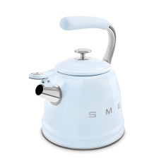 Smeg 50's Style Whistling Kettle 2.3L - Pastel Blue Smeg 50's Style Whistling Kettle 2.3L - Pastel Blue