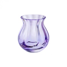 Dartington Artisan Round Vase 94mm - Violet Dartington Artisan Round Vase 94mm - Violet