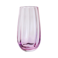 Dartington Artisan Dewdrop Vase 17.6cm - Pink Dartington Artisan Dewdrop Vase 17.6cm - Pink