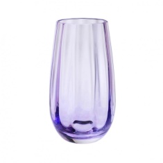Dartington Artisan Dewdrop Vase 17.6cm - Violet Dartington Artisan Dewdrop Vase 17.6cm - Violet