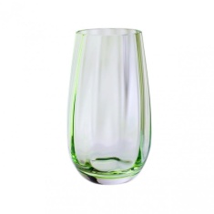 Dartington Artisan Dewdrop Vase 17.6cm - Moss Green Dartington Artisan Dewdrop Vase 17.6cm - Moss Green