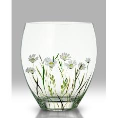 Nobile Daisy Pastures Curve Vase 21cm Nobile Daisy Pastures Curve Vase 21cm