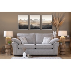 Ava 3 Seater Standard Back Fabric Sofa Ava 3 Seater Standard Back Fabric Sofa