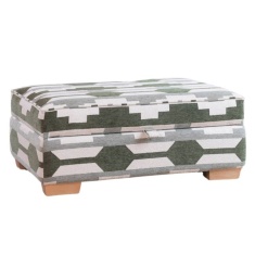 Ava Fabric Ottoman Ava Fabric Ottoman