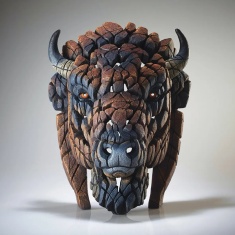 Edge North American Buffalo/Bison Bust Brn Edge North American Buffalo/Bison Bust Brn