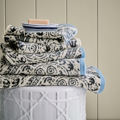 Sanderson Maduri Towel - Blue Sanderson Maduri Towel - Blue