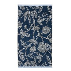 Sanderson Solaine Towel - Blue Sanderson Solaine Towel - Blue