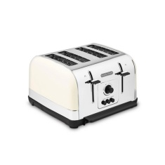 Morphy Richards 240132 Venture 4 Slice Toaster - Cream Morphy Richards 240132 Venture 4 Slice Toaster - Cream