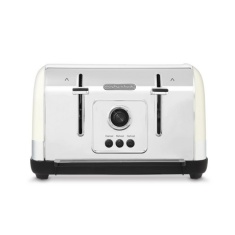 Morphy Richards 240132 Venture 4 Slice Toaster - Cream Morphy Richards 240132 Venture 4 Slice Toaster - Cream