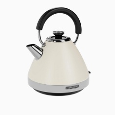 Morphy Richards 100132 1.5L Venture Pyramid Rapid Boil Kettle - Cream Morphy Richards 100132 1.5L Venture Pyramid Rapid Boil Kettle - Cream