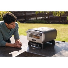 Ninja MO201UK Artisan Outdoor Pizza Oven & Air Fryer - Grey Ninja MO201UK Artisan Outdoor Pizza Oven & Air Fryer - Grey
