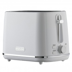 Daewoo SDA2626GE Stirling 2 Slice Toaster - White Daewoo SDA2626GE Stirling 2 Slice Toaster - White