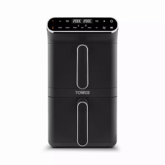 Tower T17190 11L Dual Layer Air Fryer - Black Tower T17190 11L Dual Layer Air Fryer - Black