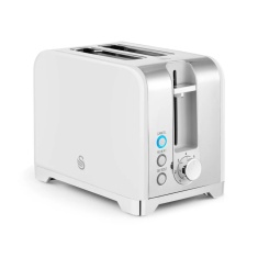 Swan ST19031WHT Solace 2 Slice Toaster - White Swan ST19031WHT Solace 2 Slice Toaster - White