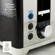 Swan ST19031BLK Solace 2 Slice Toaster - Black Swan ST19031BLK Solace 2 Slice Toaster - Black