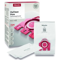 Miele FJM HyClean Pure Vacuum Cleaner Bags - 4 Pack Miele FJM HyClean Pure Vacuum Cleaner Bags - 4 Pack