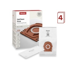 Miele HyClean Pure CO Vacuum Cleaner Bags - 4 Pack Miele HyClean Pure CO Vacuum Cleaner Bags - 4 Pack