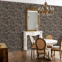 Holden Decor Everbloom Wallpaper - Navy/Multi Holden Decor Everbloom Wallpaper - Navy/Multi