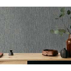 Holden Decor Textura Wallpaper - Blue Holden Decor Textura Wallpaper - Blue