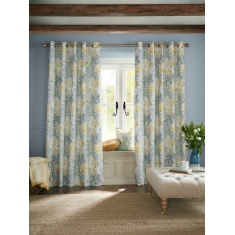 Laura Ashley Bernwood Eyelet Curtains - Ochre Yellow Laura Ashley Bernwood Eyelet Curtains - Ochre Yellow