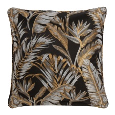 LLB Paradise Palm Filled Cushion 43cm - Black LLB Paradise Palm Filled Cushion 43cm - Black