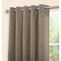 Sundour Amberley Thermal Eyelet Curtains - Earth Sundour Amberley Thermal Eyelet Curtains - Earth