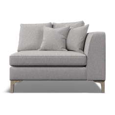 Maddie Pillow Back Fabric Seat Unit With 1 Arm Maddie Pillow Back Fabric Seat Unit With 1 Arm