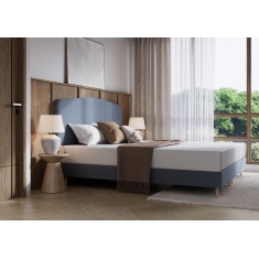 Tempur Form Spring Static Bed with Headboard Tempur Form Spring Static Bed with Headboard