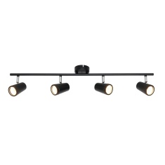 BHS Frida Ceiling Spotlight Bar - Black BHS Frida Ceiling Spotlight Bar - Black