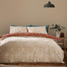 Catherine Lansfield Enchanted Twilight Duvet Set - Burnt Orange Catherine Lansfield Enchanted Twilight Duvet Set - Burnt Orange
