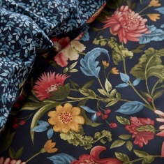 Dreams & Drapes Bejewelled Duvet Set - Navy Dreams & Drapes Bejewelled Duvet Set - Navy