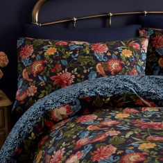 Dreams & Drapes Bejewelled Bedspread - Navy Dreams & Drapes Bejewelled Bedspread - Navy