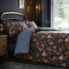 Dreams & Drapes Bejewelled Bedspread - Navy Dreams & Drapes Bejewelled Bedspread - Navy