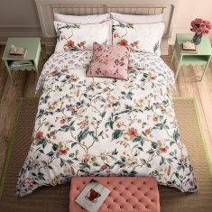 English Heritage Craven Street Floral Trail Duvet Set - Multi English Heritage Craven Street Floral Trail Duvet Set - Multi