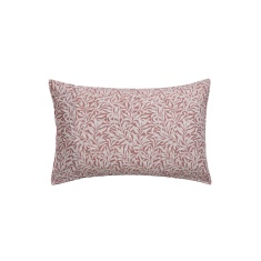 William Morris At Home Rose Brick Pillowcase Pair - Pink/Sage William Morris At Home Rose Brick Pillowcase Pair - Pink/Sage