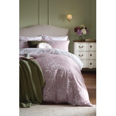Laura Ashley Rowsham Garden Dark Blush Duvet Set - Pink Laura Ashley Rowsham Garden Dark Blush Duvet Set - Pink