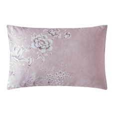 Laura Ashley Rowsham Garden Dark Blush Pillowcase Pair - Pink Laura Ashley Rowsham Garden Dark Blush Pillowcase Pair - Pink