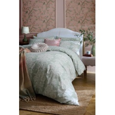 Laura Ashley Tatton Duck Egg Duvet Set - Green Laura Ashley Tatton Duck Egg Duvet Set - Green