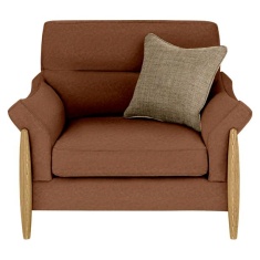 Ercol Clara Leather Snuggler Ercol Clara Leather Snuggler