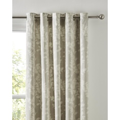 Laura Ashley Waxham Eyelet Curtains - Dove Grey Laura Ashley Waxham Eyelet Curtains - Dove Grey