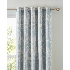 Laura Ashley Waxham Eyelet Curtains - Seaspray Laura Ashley Waxham Eyelet Curtains - Seaspray